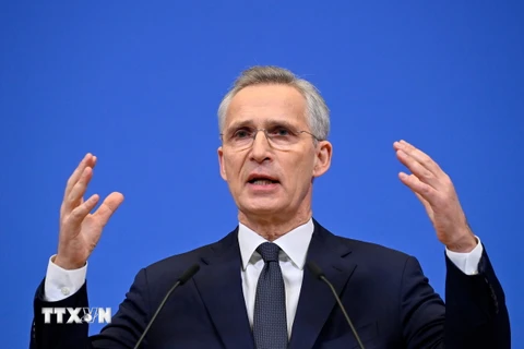 Tổng Thư ký Tổ chức Hiệp ước Bắc Đại Tây Dương (NATO) Jens Stoltenberg. (Ảnh: AFP/TTXVN)