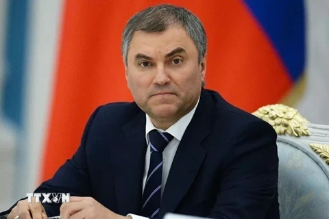 Chủ tịch Duma Quốc gia Nga Vyacheslav Volodin. (Ảnh: Sputnik/TTXVN)