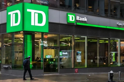 TD Bank đồng ý nộp phạt hơn 3 tỷ USD vì đã không có biện pháp giám sát chặt chẽ các giao dịch đáng ngờ. (Nguồn: Shutterstock)