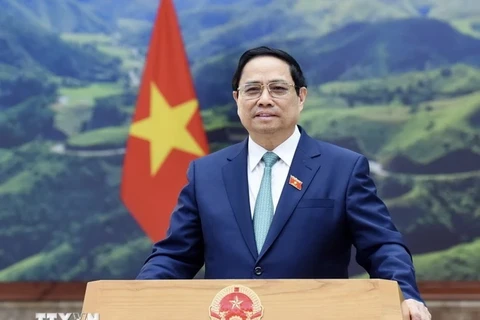 Thủ tướng Phạm Minh Chính và Phu nhân cùng Đoàn đại biểu cấp cao Việt Nam sẽ thăm chính thức Qatar từ 30/10 đến 1/11. (Ảnh: TTXVN)