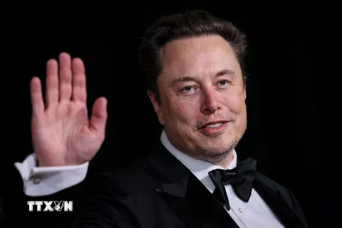 Tỷ phú Elon Musk. (Ảnh: AFP/TTXVN)