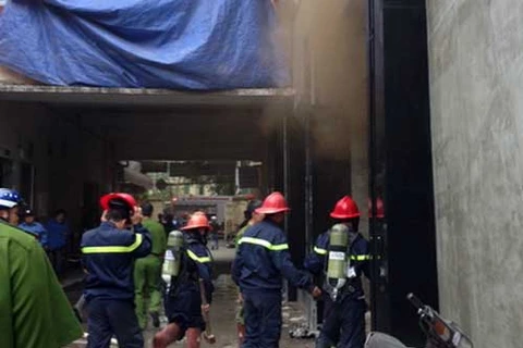 Video vụ cháy quán bar Zone 9 ở Hà Nội làm 6 người chết