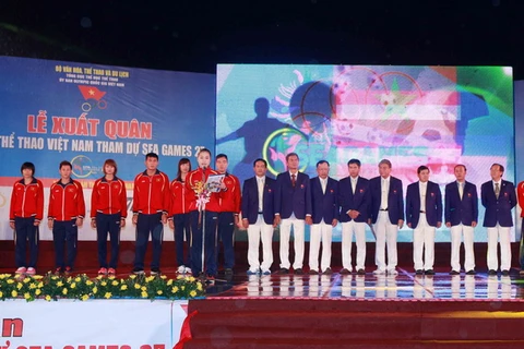 Đoàn thể thao Việt Nam xuất quân dự SEA Games 27