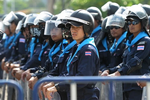 Chùm ảnh biểu tình kêu gọi Thủ tướng Thái Lan từ chức