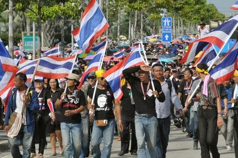 Video phe đối lập Thái Lan muốn đẩy khủng hoảng lên cao trào