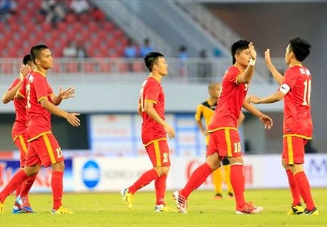 Video U23 Việt Nam trút "mưa bàn thắng" vào lưới Brunei