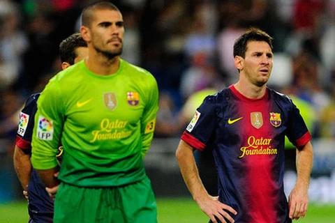 Barca đón tin vui liên tiếp từ Valdes và Lionel Messi