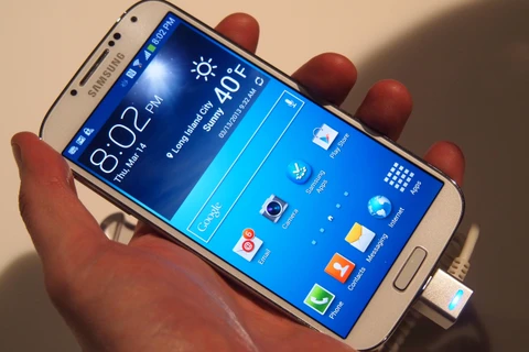 Điện thoại thông minh Galaxy S5. (Nguồn: Samsung)