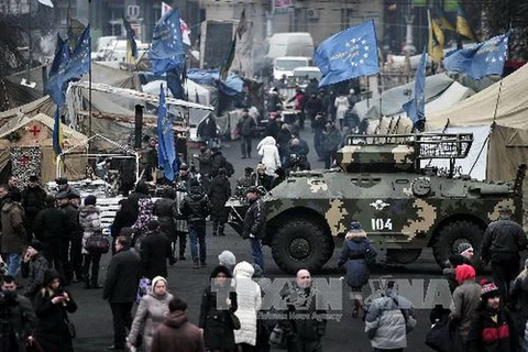 Tình hình Ukraine đang có diễn biến rất phức tạp. Ảnh minh họa. (Nguồn: AFP/TTXVN)