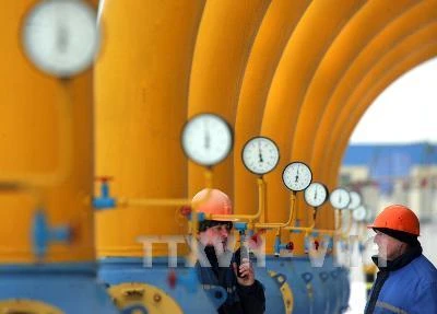 Một trạm chuyển khí đốt của Nga sang châu Âu qua Belarus. Ảnh minh họa. (Nguồn: AFP/TTXVN)