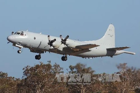 Máy bay AP-3C Orion của Không quân Hoàng gia Australia tìm kiếm máy bay mất tích. (Nguồn: AFP/TTXVN)