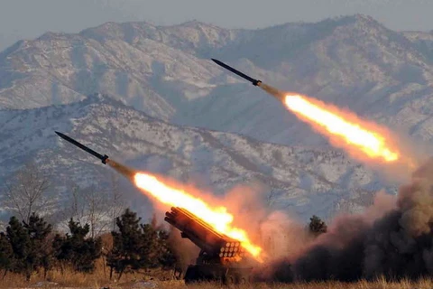 Triều Tiên liên tục bắn thử tên lửa. (Nguồn: Yonhap/TTXVN)