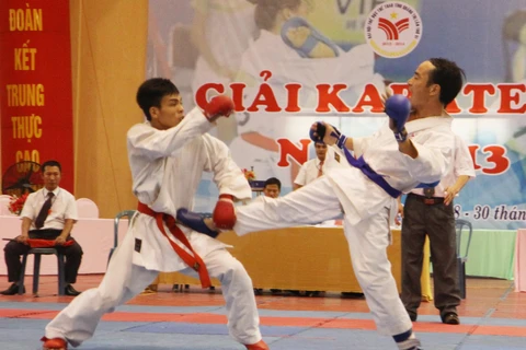 Giải vô địch Karatedo Đông Nam Á quy tụ 150 VĐV