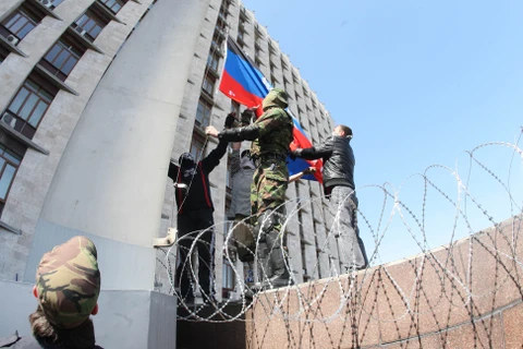 [Photo] Donetsk tuyên bố lập nước Cộng hòa Nhân dân