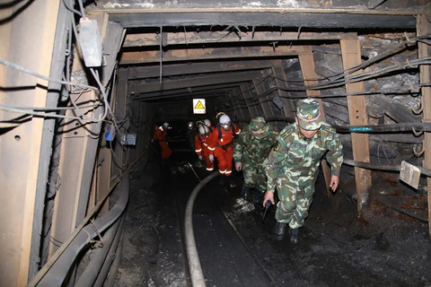 [Photo] Sập mỏ than ở Trung Quốc, 22 thợ mỏ mắc kẹt
