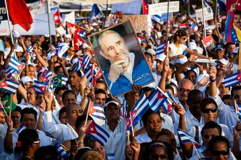 Người dân Cuba tưng bừng kỷ niệm ngày Quốc tế Lao động