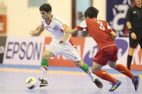 Thi đấu nỗ lực, tuyển Futsal Việt Nam vẫn bị Iran "hủy diệt"