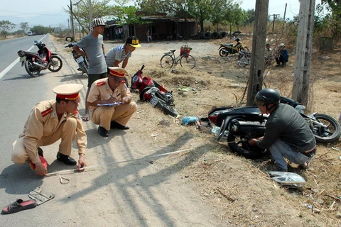 Xe máy đâm nhau trực diện, hai người chết tại chỗ ở Đắk Lắk