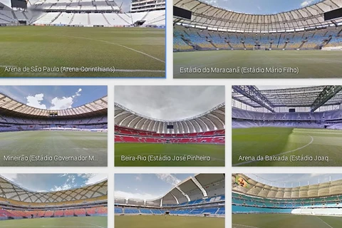  Cận cảnh 12 sân vận động tại vòng chung kết World Cup 2014