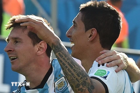 Cận cảnh bàn thắng quý giá đưa Argentina vào tứ kết của di Maria