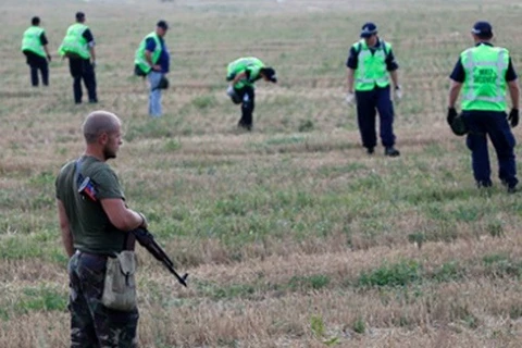 Hoàn thành 50% việc điều tra hiện trường vụ máy bay MH17