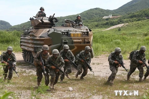 Mỹ-Hàn bắt đầu tập trận bất chấp việc đe dọa từ Triều Tiên