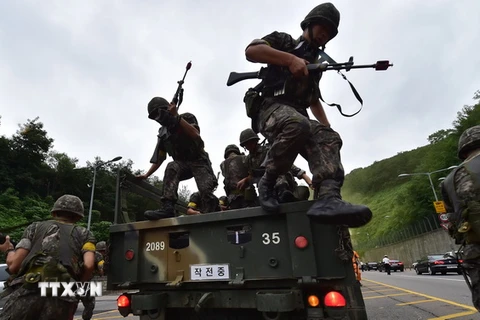 Triều Tiên hối thúc Hàn Quốc ngừng tiến hành tập trận với Mỹ
