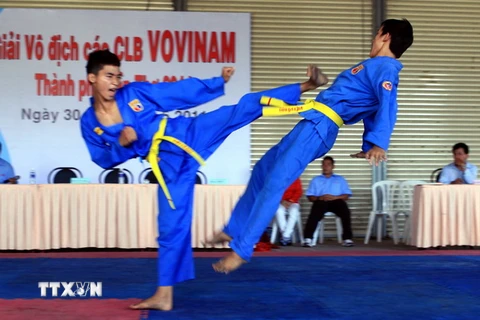 400 vận động viên dự giải vô địch các đội mạnh Vovinam toàn quốc