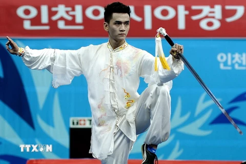 Đoàn Việt Nam giành hai huy chương ở môn wushu và đấu kiếm