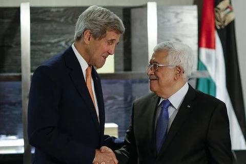Ngoại trưởng Mỹ và Tổng thống Palestine bàn về tình hình Gaza 