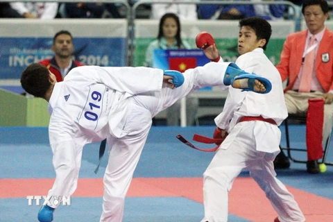 ASIAD 17: Karatedo mang về thêm một huy chương cho đoàn Việt Nam