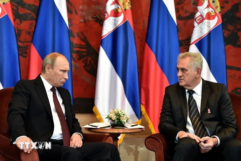 Nga-Serbia ký thỏa thuận hợp tác trong nhiều lĩnh vực quan trọng