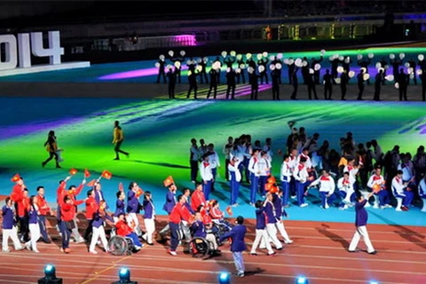 Đoàn thể thao Việt Nam để lại dấu ấn tại Asian Para Games II