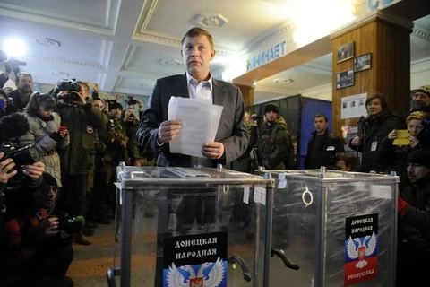 [Video] Kết quả sơ bộ cuộc bầu cử ở Cộng hòa tự xưng Donetsk 