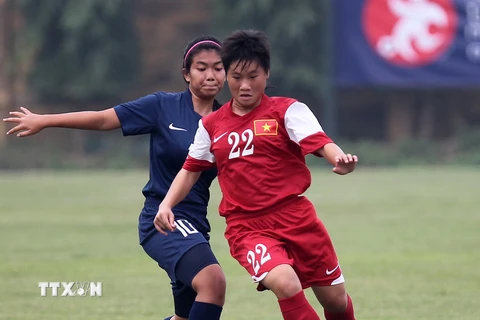 U19 nữ Việt Nam trút "cơn mưa bàn thắng" vào lưới Hong Kong