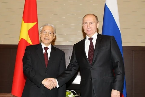 Việt-Nga ra Tuyên bố chung tiếp tục tăng quan hệ đối tác chiến lược
