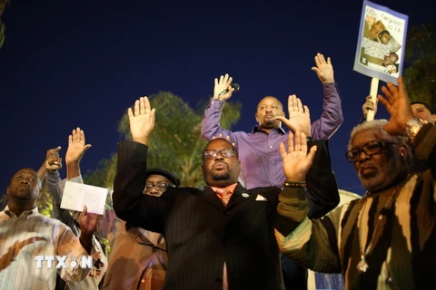 Tuần hành 7 ngày phản đối quyết định của tòa án vụ Ferguson 