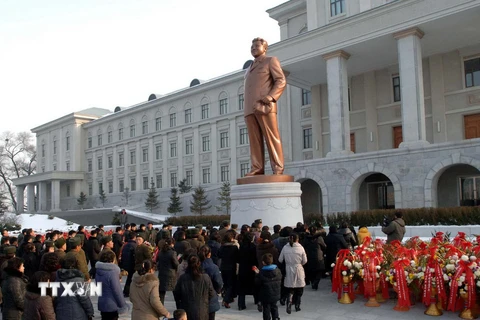 Triều Tiên kỷ niệm 3 năm ngày mất nhà lãnh đạo Kim Jong-il 