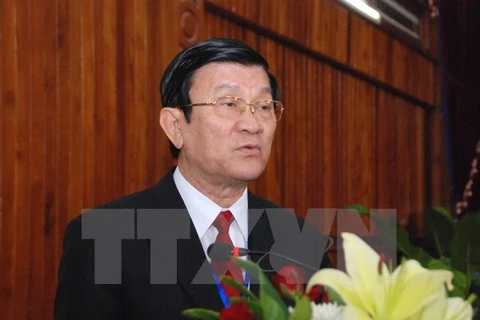 Báo Campuchia phỏng vấn Chủ tịch nước Trương Tấn Sang