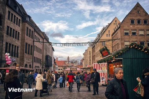 [Photo] Khu chợ Giáng sinh cổ nhất châu Âu thu hút du khách