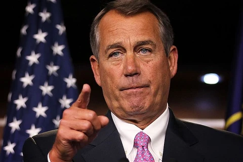 Mỹ: Nghị sỹ Đảng Cộng hòa Boehner tái đắc cử Chủ tịch Hạ viện 