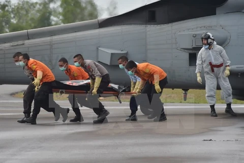 Các nước hỗ trợ Indonesia nhận dạng nạn nhân máy bay QZ8501