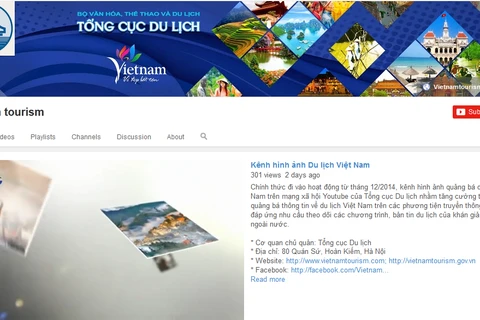 Chính thức quảng bá hình ảnh du lịch Việt Nam trên mạng YouTube 