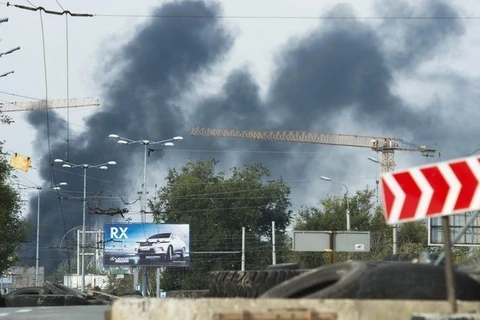 Lực lượng ly khai Ukraine thu được vũ khí NATO ở sân bay Donetsk 