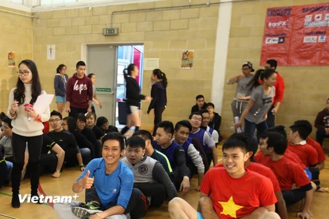 Sôi động ngày hội thể thao của sinh viên Việt Nam tại London