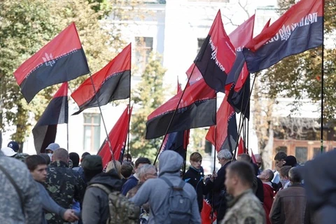 Tổ chức cánh hữu ở Ukraine không công nhận thỏa thuận Minsk 