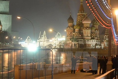 Nga: Nhận dạng được một số nghi phạm trong vụ bắn ông Nemtsov 