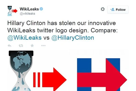 Cư dân mạng mỉa mai logo tranh cử của bà Hillary Clinton