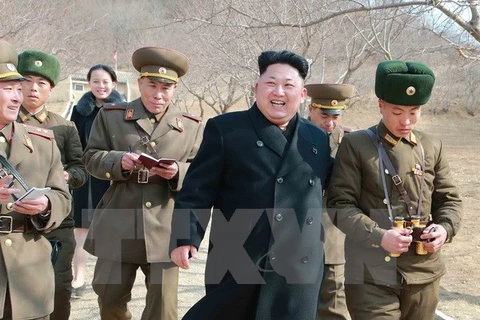 Nhà lãnh đạo Triều Tiên tới thăm cơ sở chăn nuôi của quân đội 