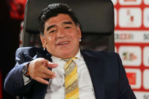 Huyền thoại bóng đá Diego Maradona. (Nguồn: Getty)